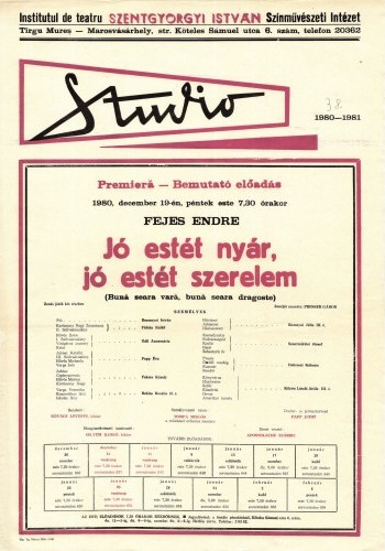 Jó estét nyár, jó estét szerelem