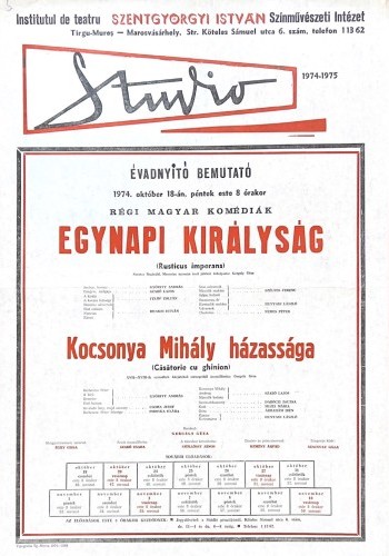 Egynapi királyság (Rusticus Imperans)
