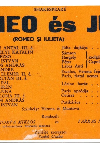 Romeo és Júlia (II.)