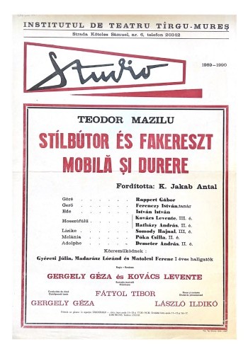 Stílbútor és fakereszt