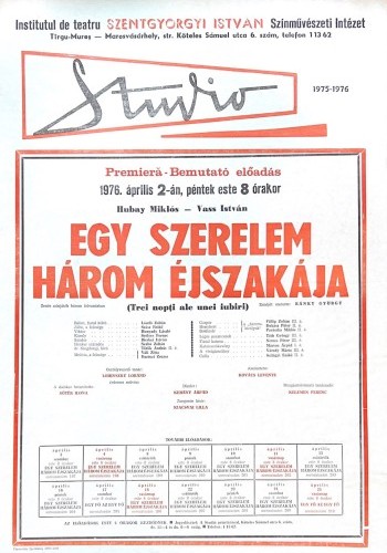 Egy szerelem három éjszakája