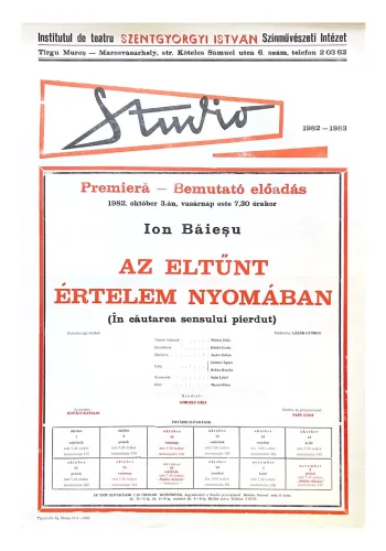 Az eltűnt értelem nyomában