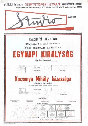 Egynapi királyság (Rusticus Imperans)
