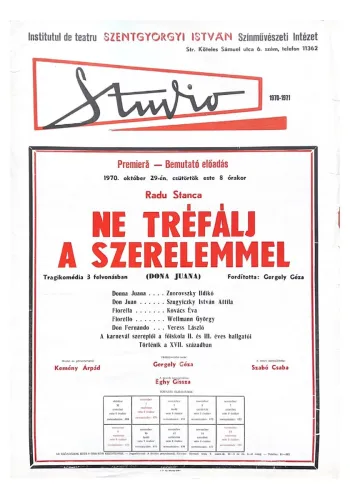 Ne tréfálj a szerelemmel